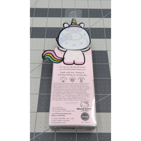 The Creme Shop Hello Kitty Sweet Sprinkles Macaron Lip Balm 0.26oz 7.5g - Picture 2 of 4